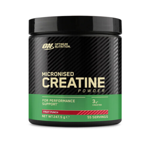 Optimum Nutrition Micronised Creatine Powder 247,5 g fruit punch