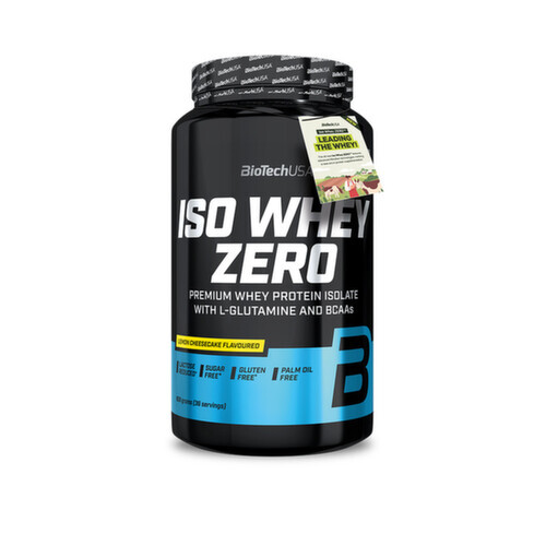 BioTech Iso Whey Zero 908 g Lemon Cheesecake