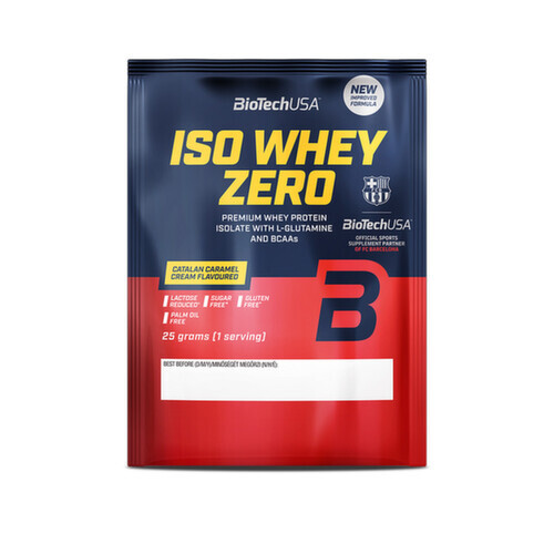 BioTech Iso Whey Zero 25 g Catalan Caramel Cream