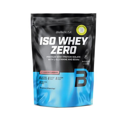 BioTech Iso Whey Zero 454 g Strawberry