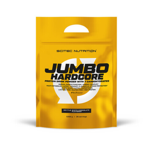 Scitec Nutrition Jumbo Hardcore 5355 g brittle white chocolate
