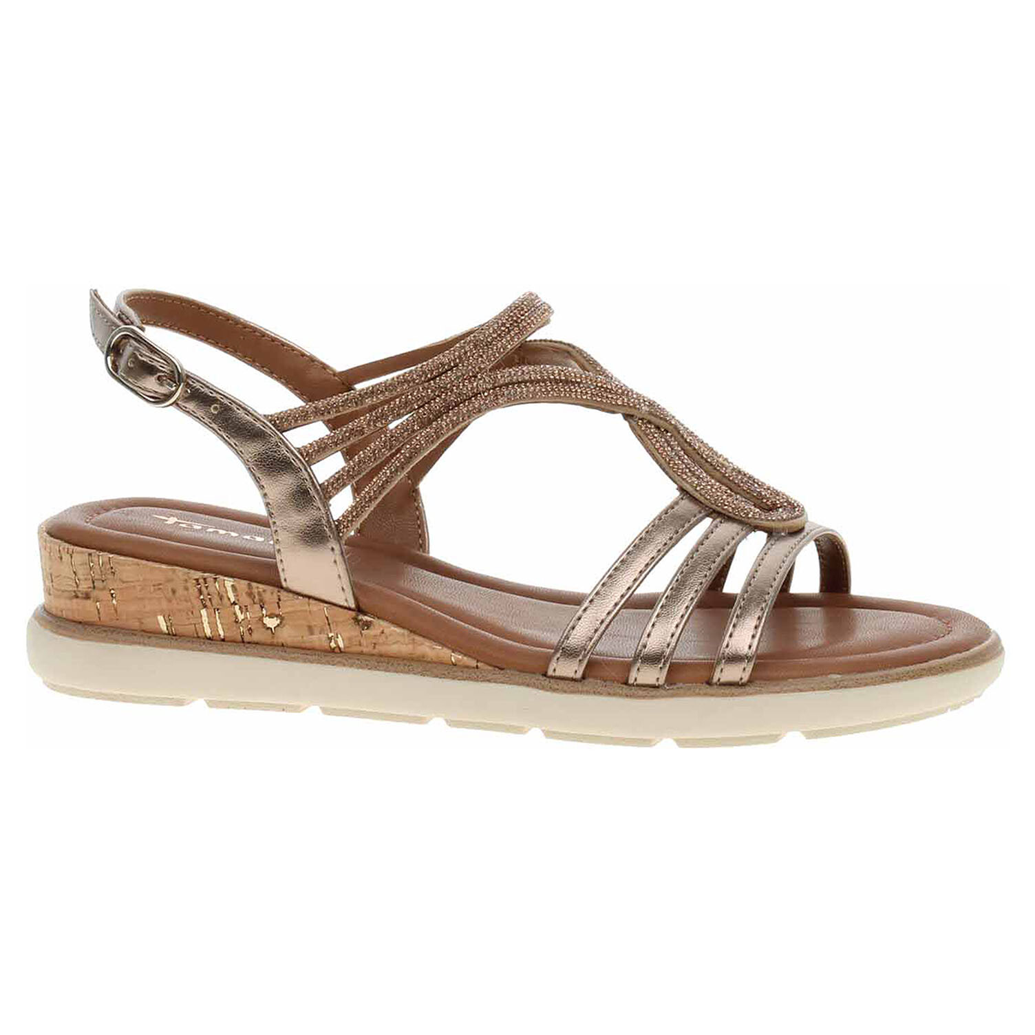 Ecco Dámské sandály Tamaris 1-28714-46 bronce 23802072