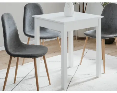 Jídelní stůl Capri 60x67 cm, bílý