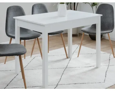 Jídelní stůl Capri 110x67 cm, bílý
