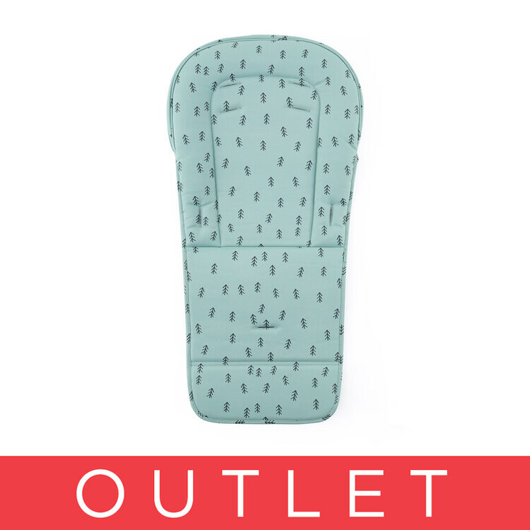 PETITE&MARS Potah sedáku a podnos k dětské židličke Gusto Green Trees