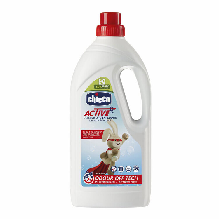 CHICCO Gel prací Active 1,5 l (27 praní), 0 m+