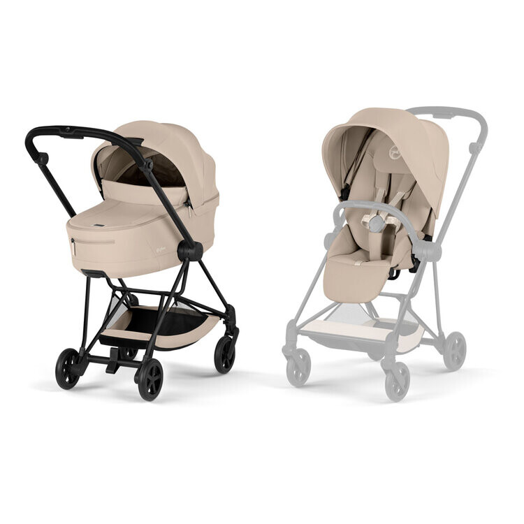 CYBEX Kombinovaný kočárek Mios Cozy Beige (Matt Black Frame) 2026 Platinum