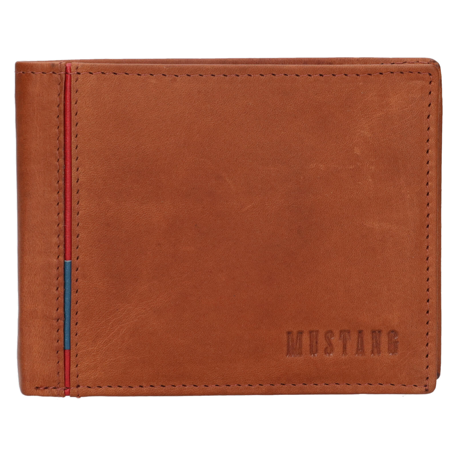 Pánská kožená peněženka Mustang Paule - koňak