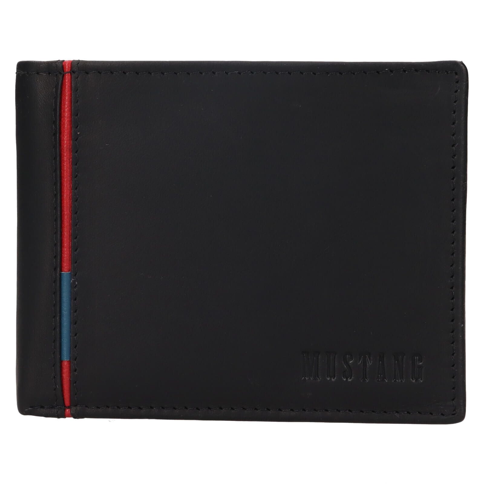 Pánská kožená peněženka Mustang Paule - černá