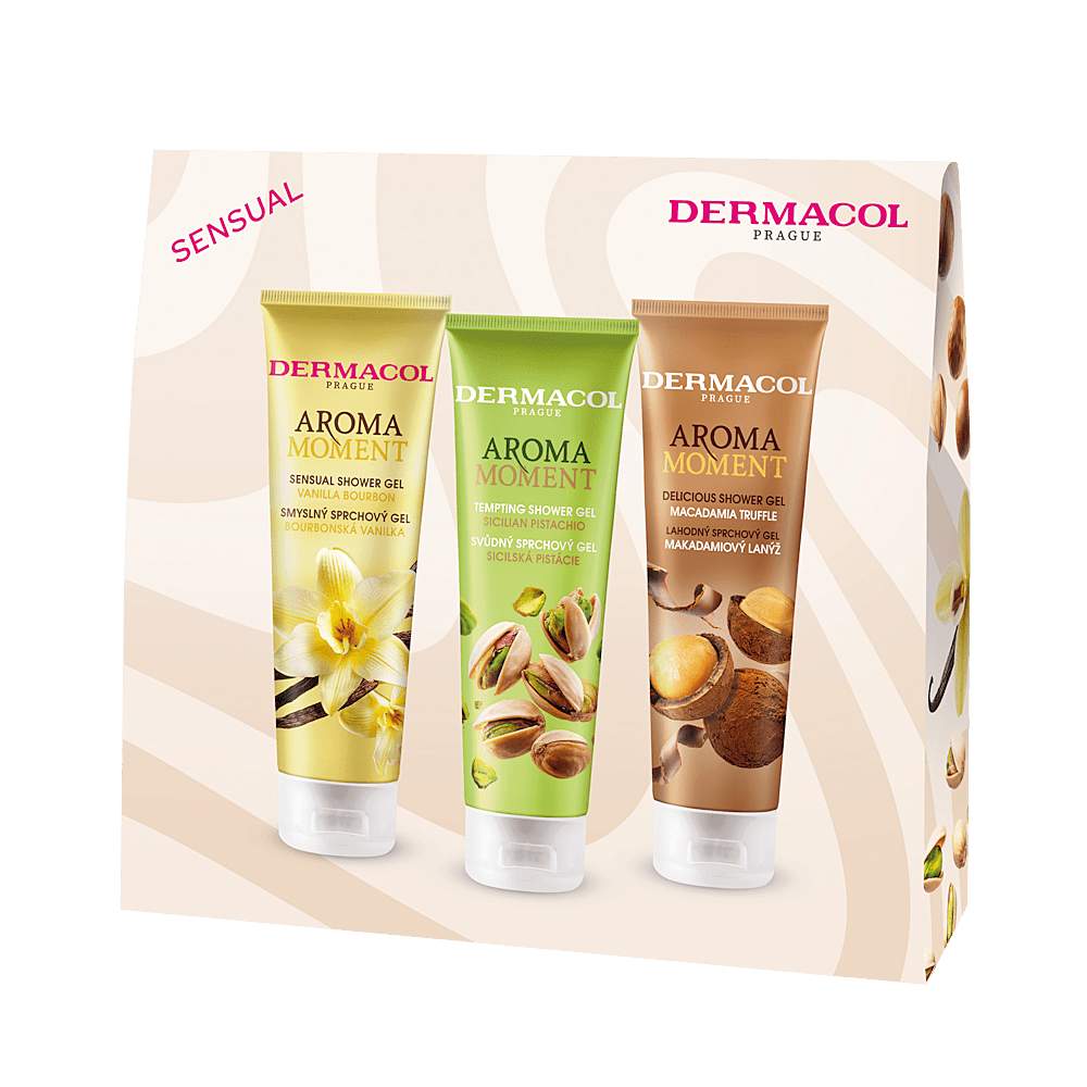 DERMACOL Aroma Moment mix festive Dárkové balení, poškozený obal
