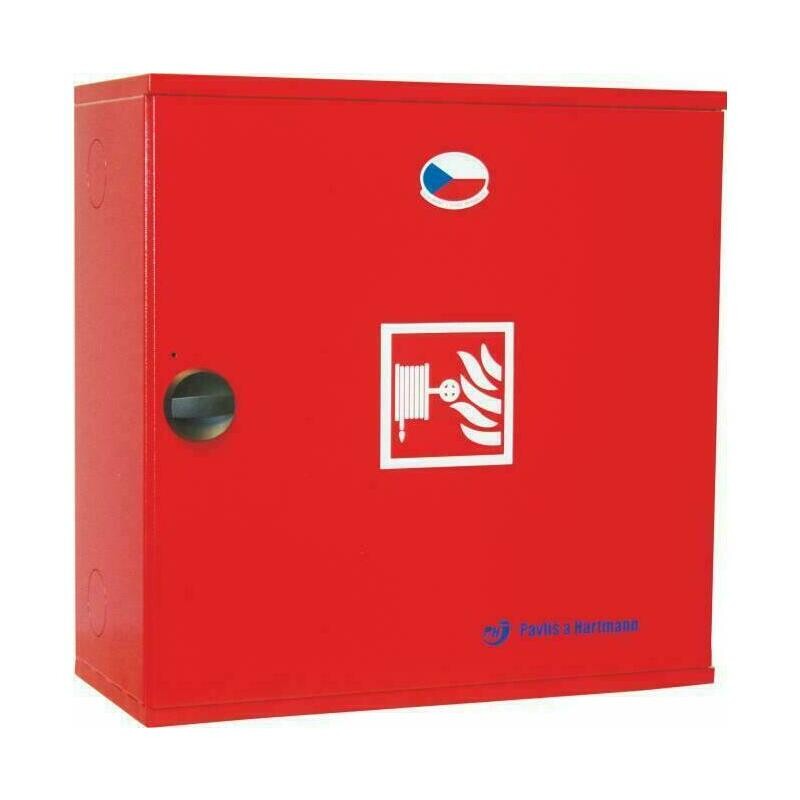 Systém hydrantový P&H D25/20 ekv. 10, 20 m plná dvířka, barva červená