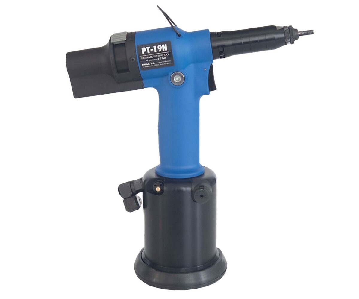 Bralo PT-19N kleště na maticové nýty pneumatické M3-M10