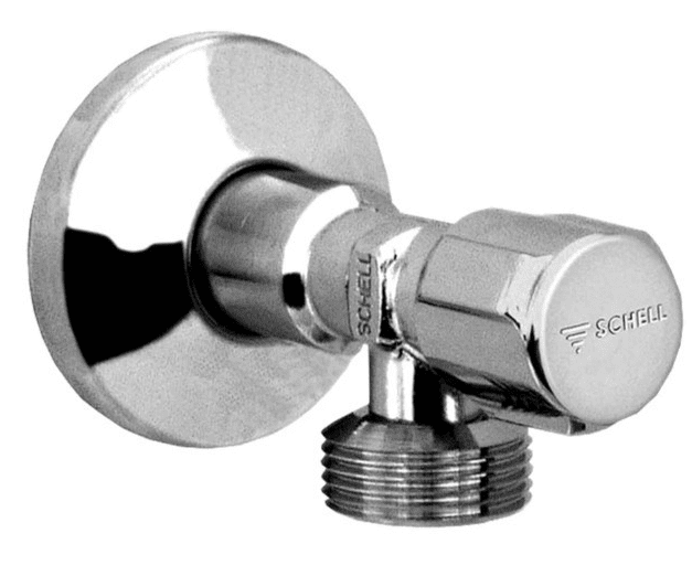 Ventil rohový pračkový vřetýnkový 1/2