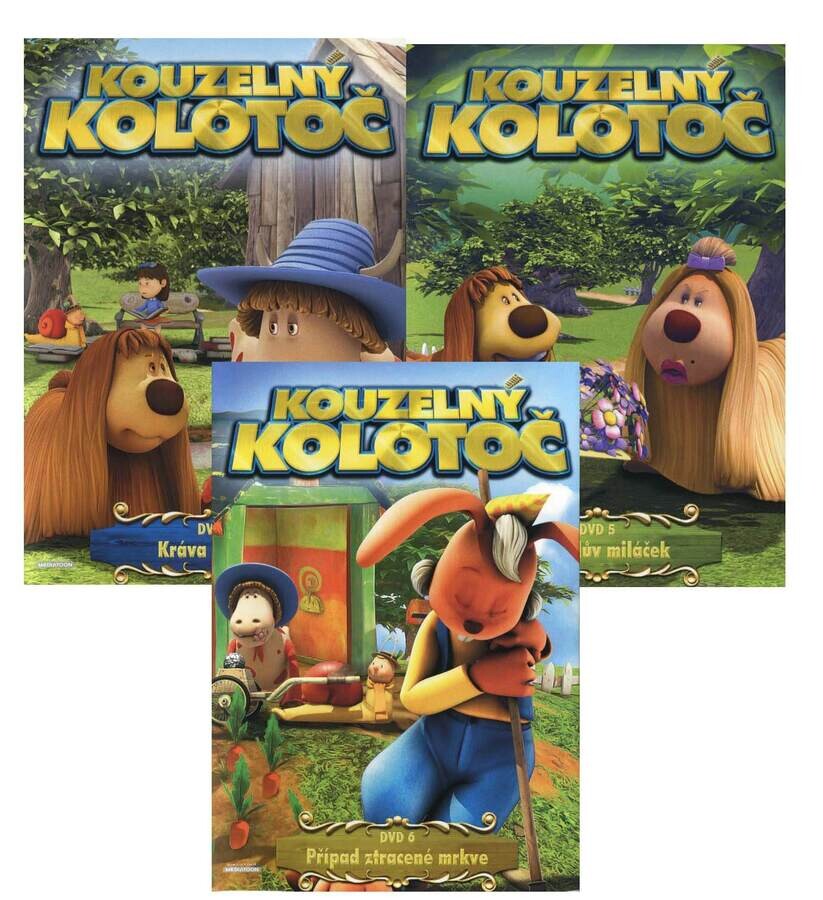 Kouzelný kolotoč kolekce 2+5+6 (3 DVD)