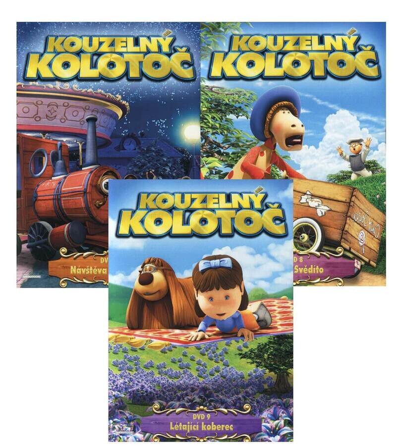 Kouzelný kolotoč kolekce 7+8+9 (3 DVD)