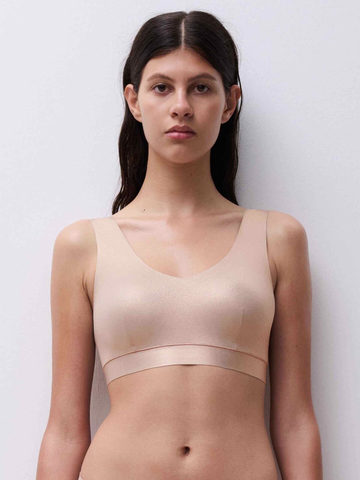 Podprsenka bez kostic CHANTELLE (11DQ1-115), Velikost XS/S, Barva zlatá