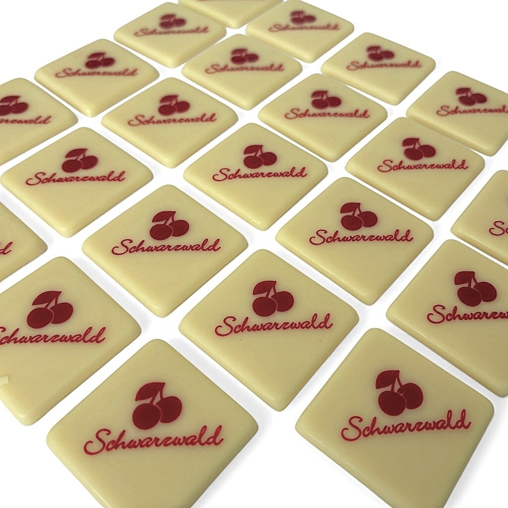 PCB CREATION Čokoládová dekorace Schwarzwald 22ks