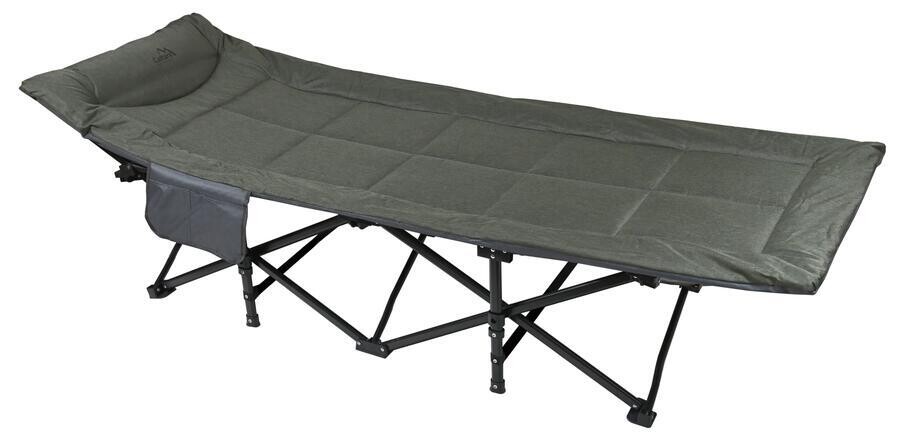 Cattara Lehátko kempingové skládací EASY šedozelené 8591686135091