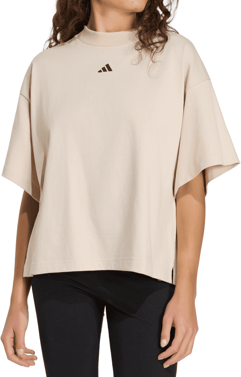 Triko adidas Sportswear  3 Stripes Studio Boyfriend T-Shirt Women