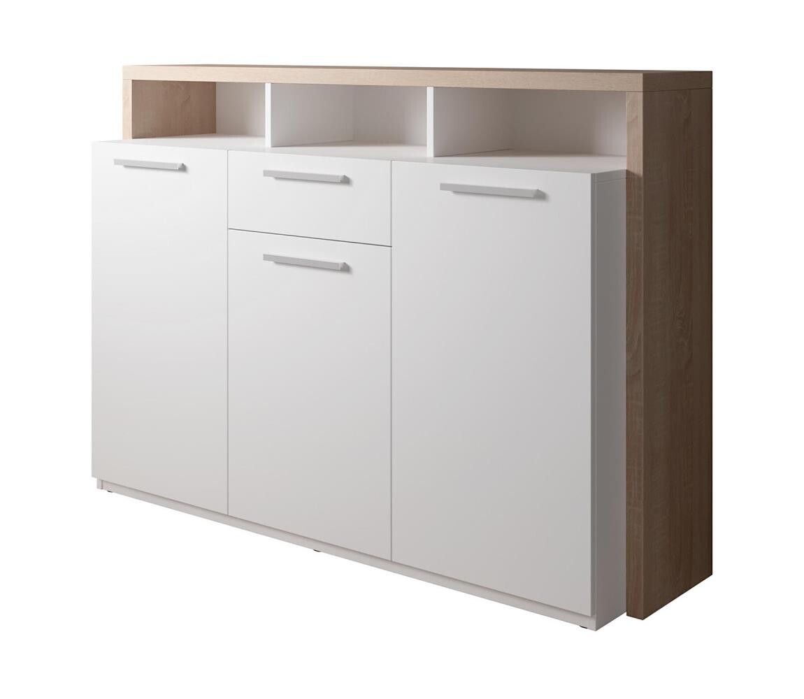 Komoda LEBY dub sonoma/bílá 5907758726242