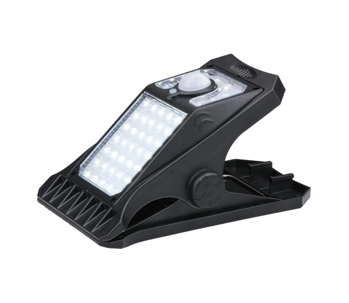 Grundig - LED Solární svítidlo se senzorem CLIP-ON LED/9W/3,7V IP44 8711252506326