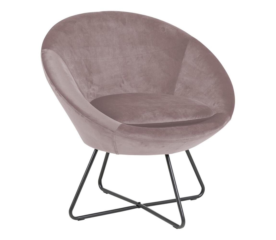 Křeslo BERYL růžová 0000080423