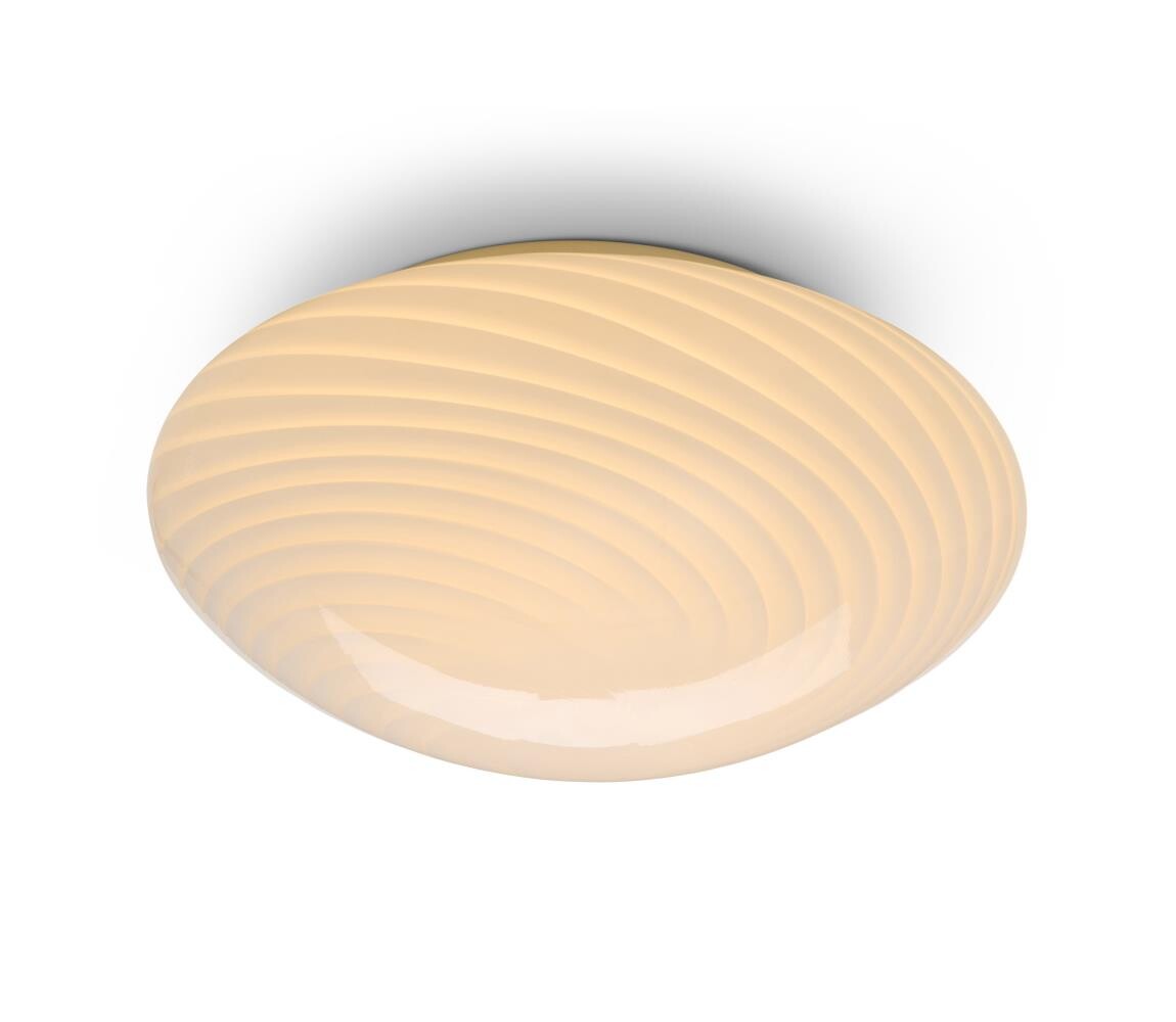 Halo Design 748679 - Stropní svítidlo CANDY 1xE27/40W/230V pr. 30 cm krém./mosaz 748679