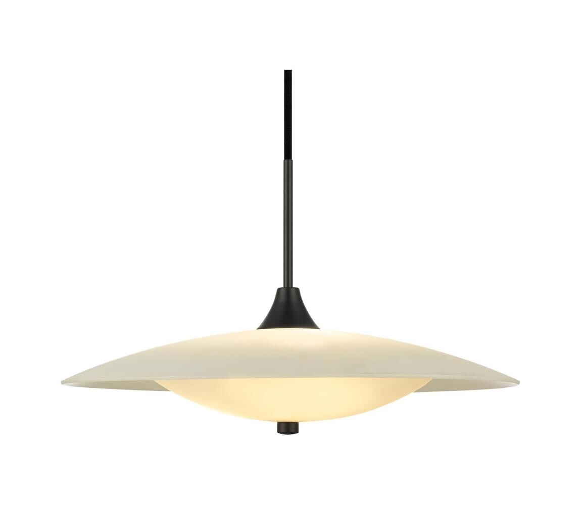 Halo Design 991317 - Lustr na lanku BARONI 3xG9/18W/230V pr. 46 cm bílá/černá 991317