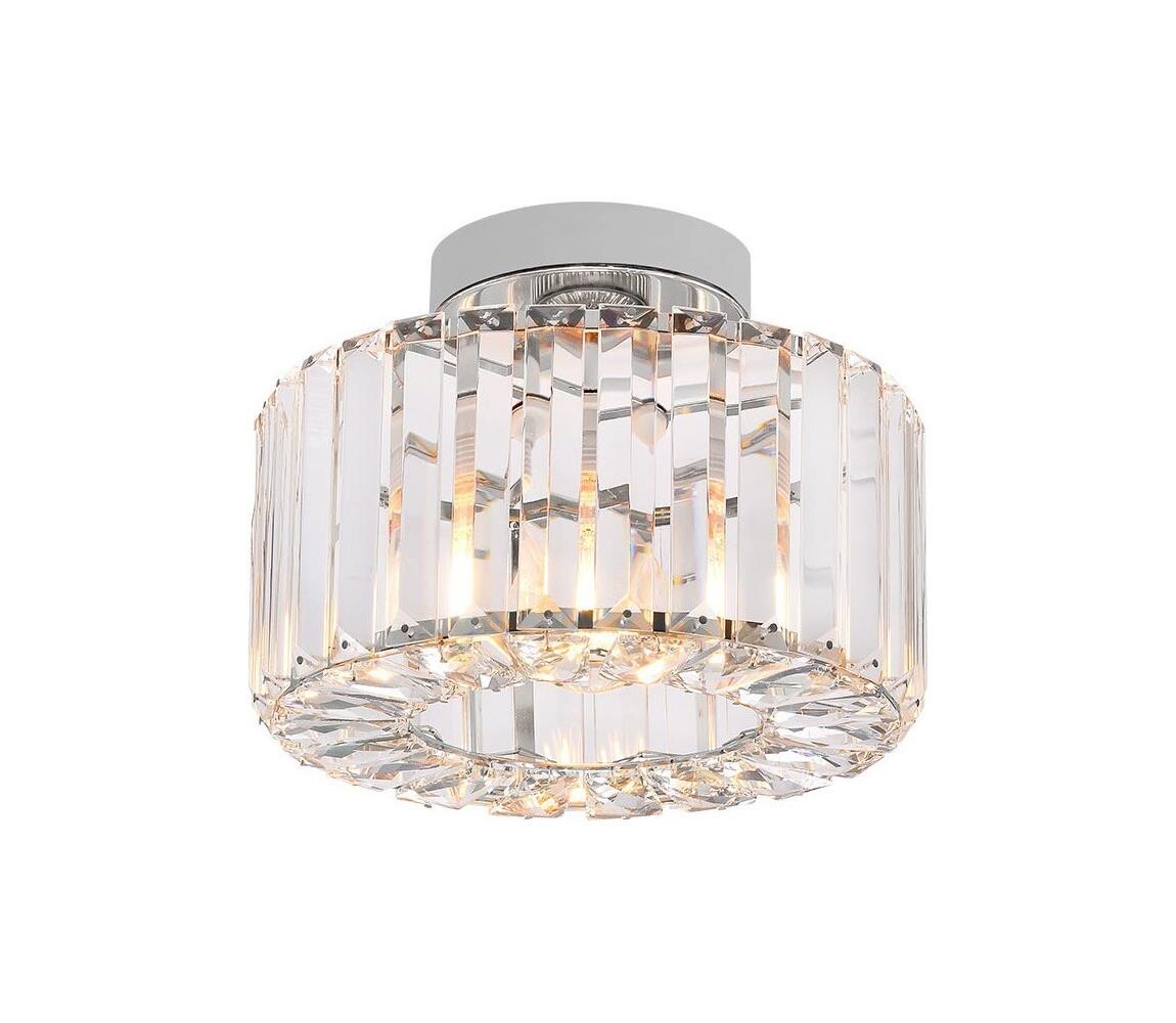 Light Prestige Stropní svítidlo VETRO 1xE27/15W/230V pr. 24,5 cm matný chrom LP-2910/1C CH