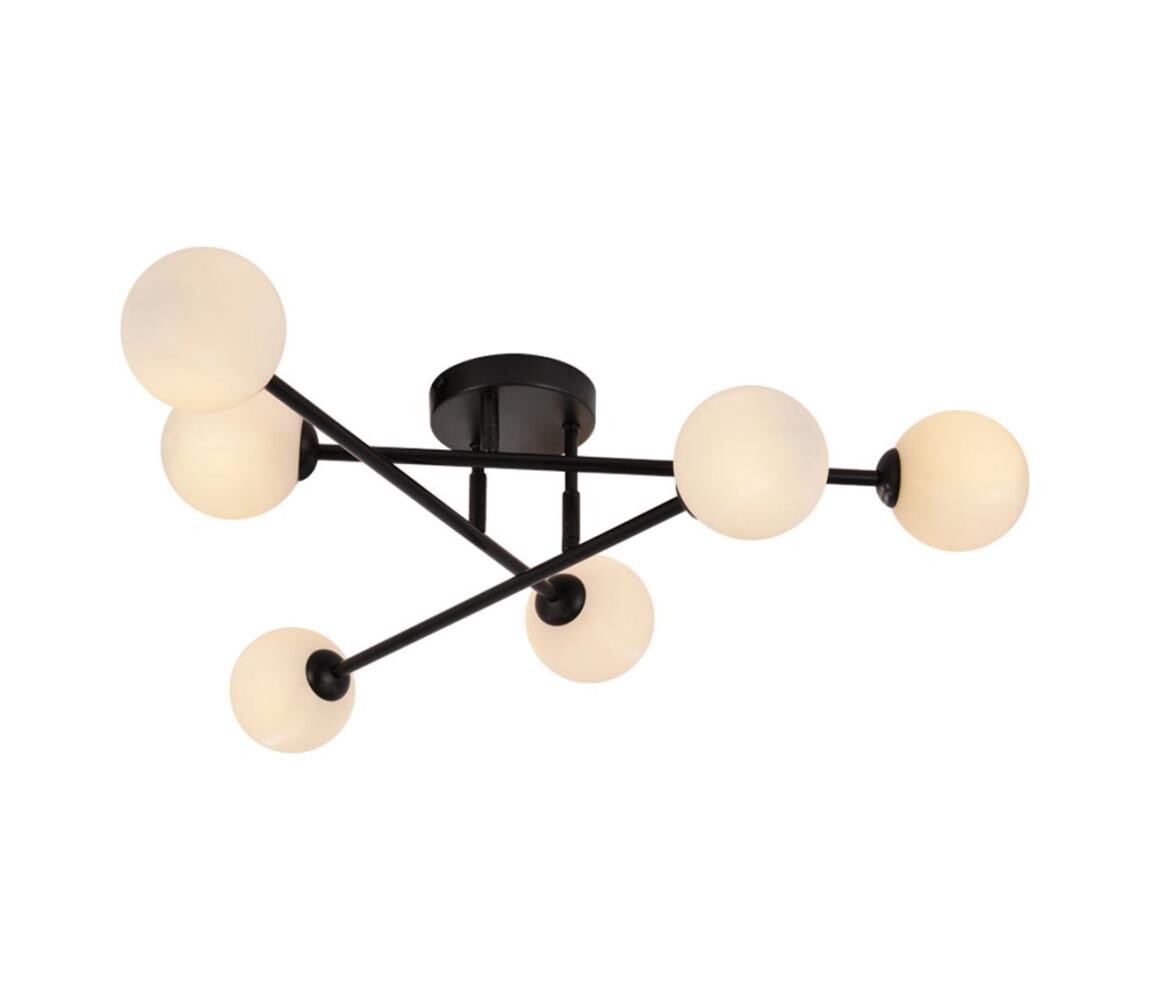 Light Prestige Přisazený lustr DORADO 6xG9/28W/230V černá LP-002/6C BK