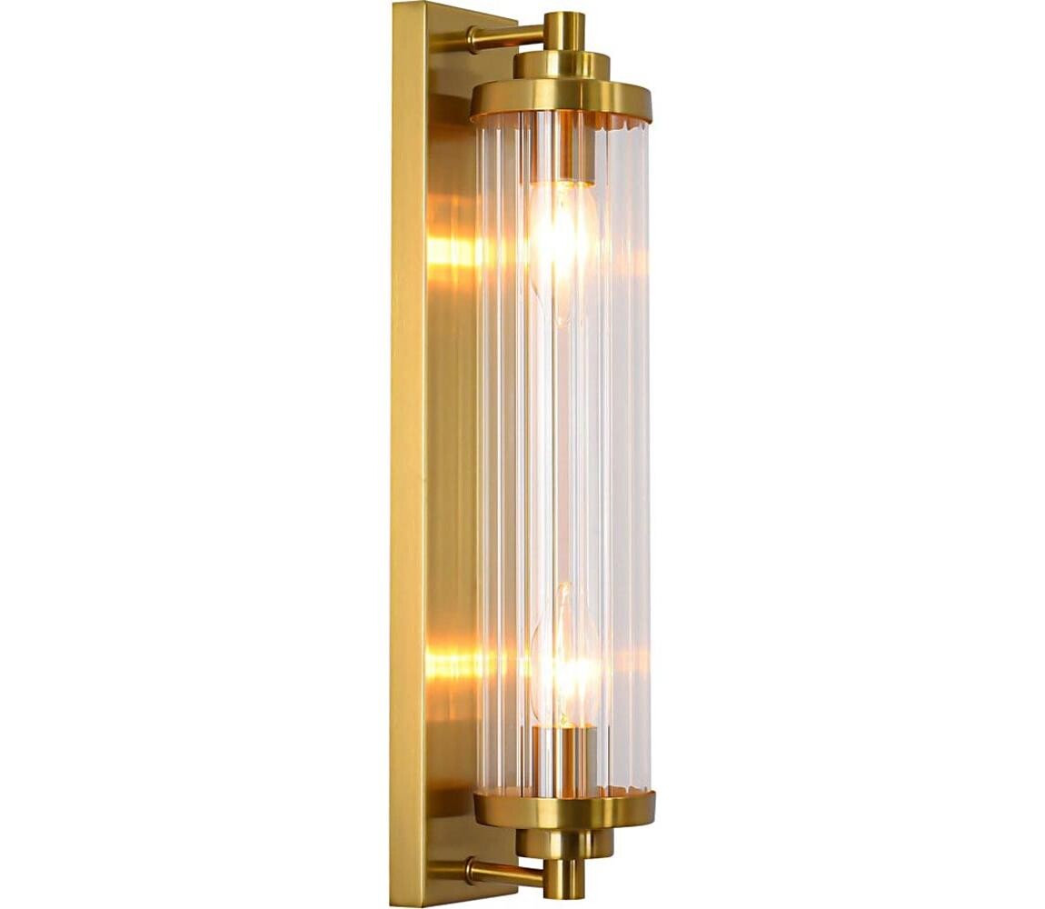 Light Prestige Nástěnné svítidlo LORENZO 2xE14/40W/230V zlatá LP-2960/1W GD