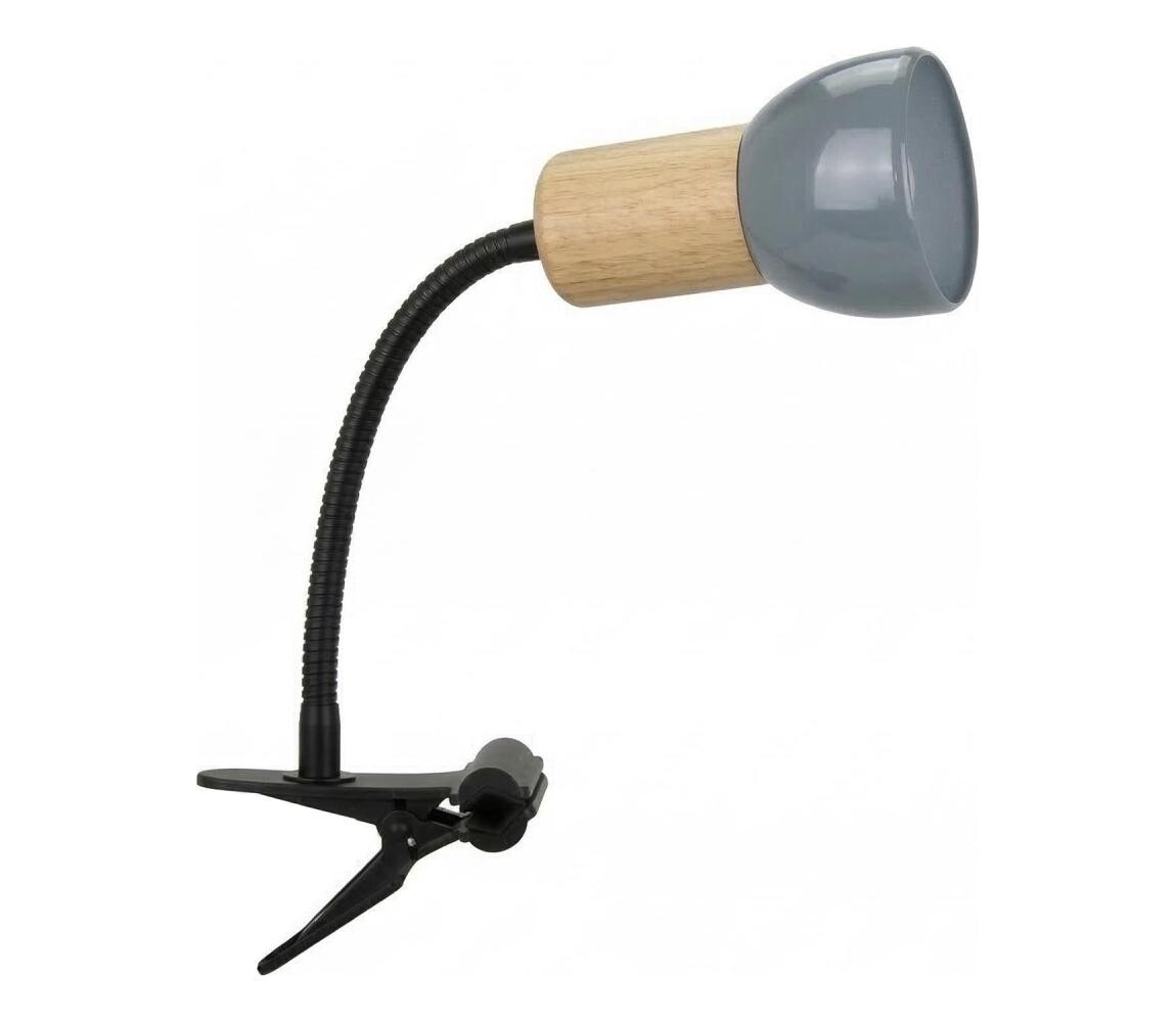 2224174WFC - Lampa s klipem SVENDA 1xE27/60W/230V 2224174WFC