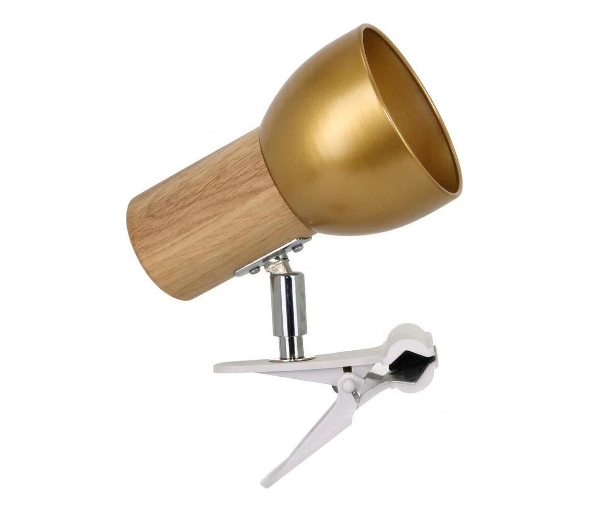 2224174WKB - Lampa s klipem SVENDA 1xE27/60W/230V 2224174WKB