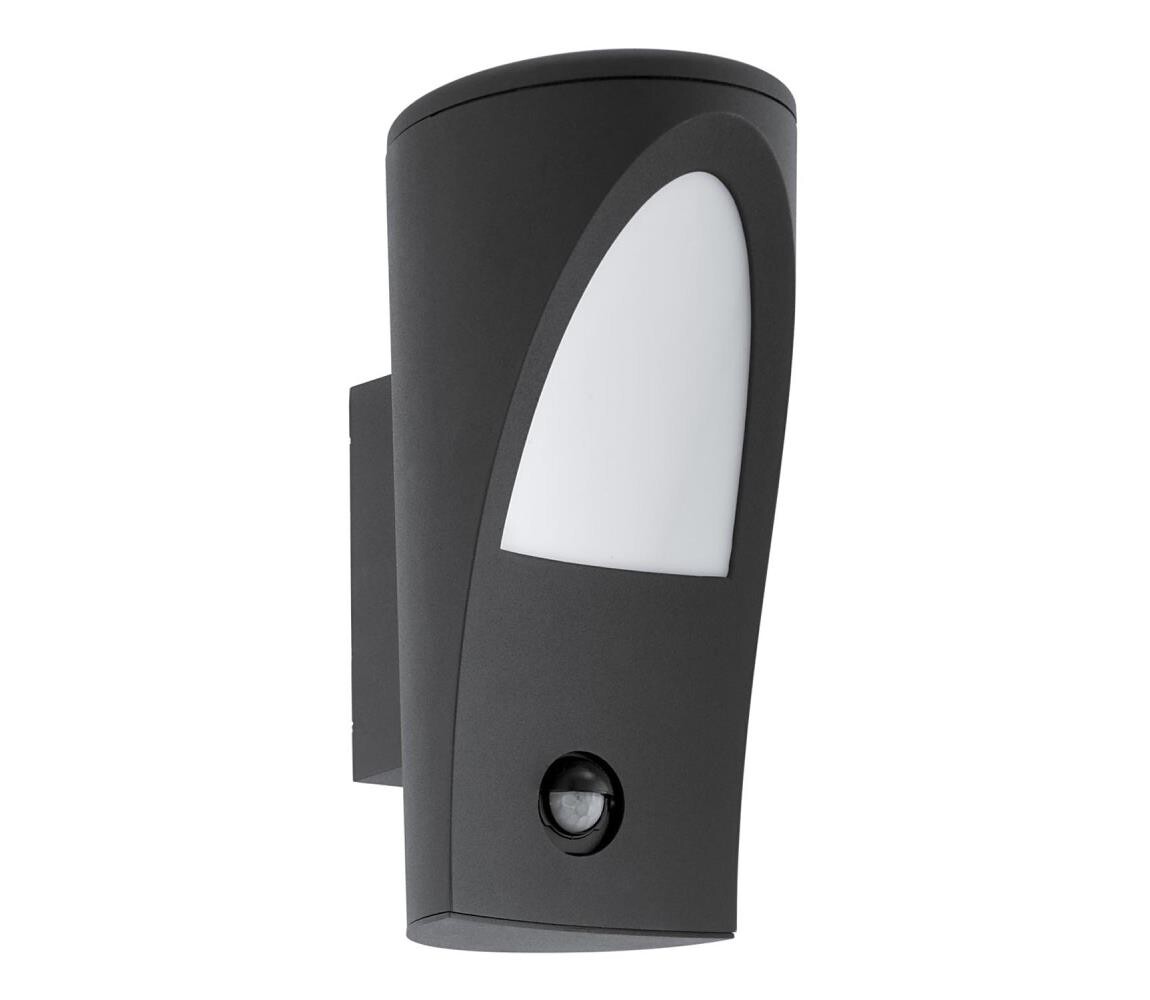 Eglo 96009 - Venkovní nástěnné svítidlo s čidlem PROPENDA 1xE27/60W/230V IP44 96009