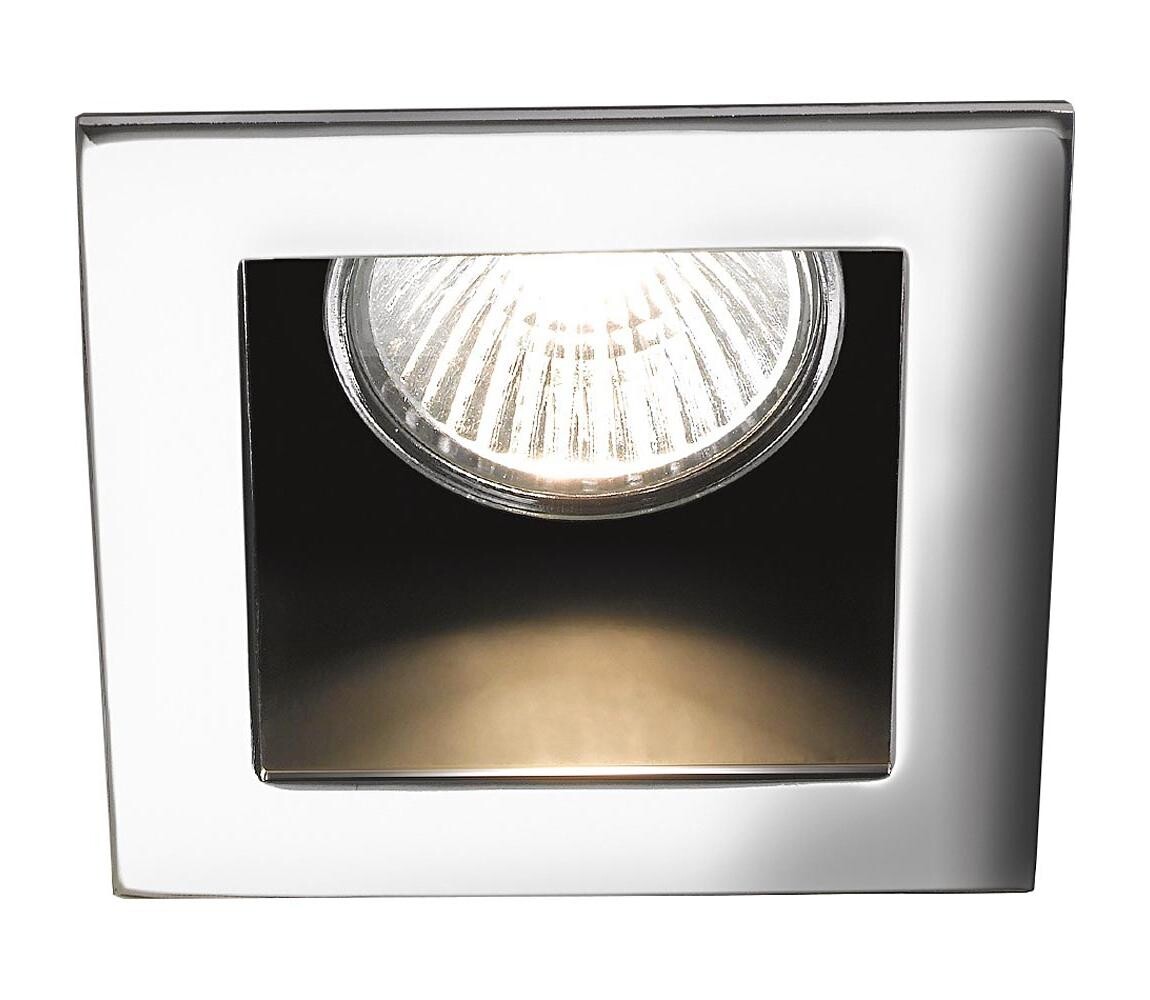 Ideal Lux - Podhledové svítidlo FUNKY 1xGU10/50W/230V 9x9 cm lesklý chrom 083193