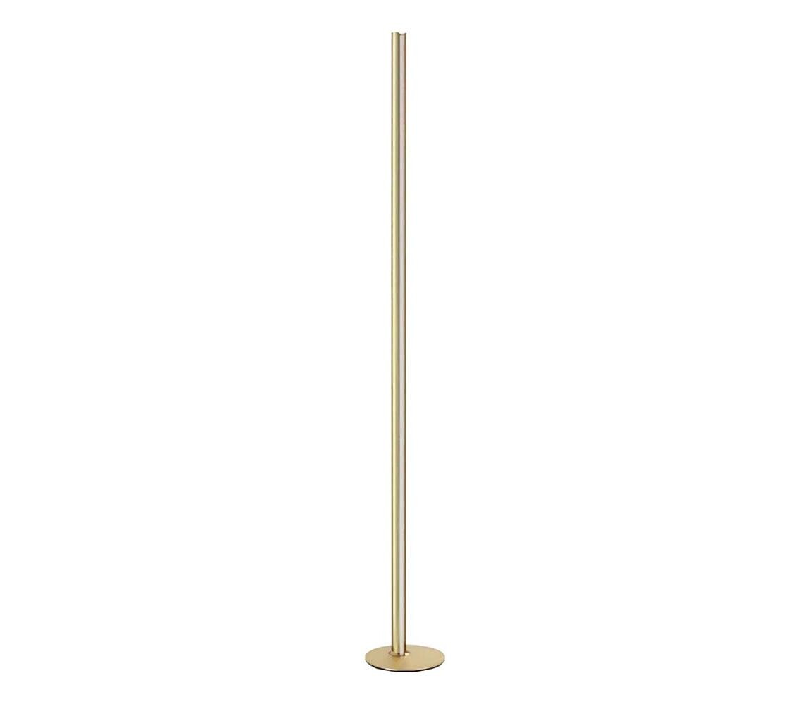 Ideal Lux - LED Stmívatelná stojací lampa DORICA LED/50W/230V CRI 90 mosaz 366166