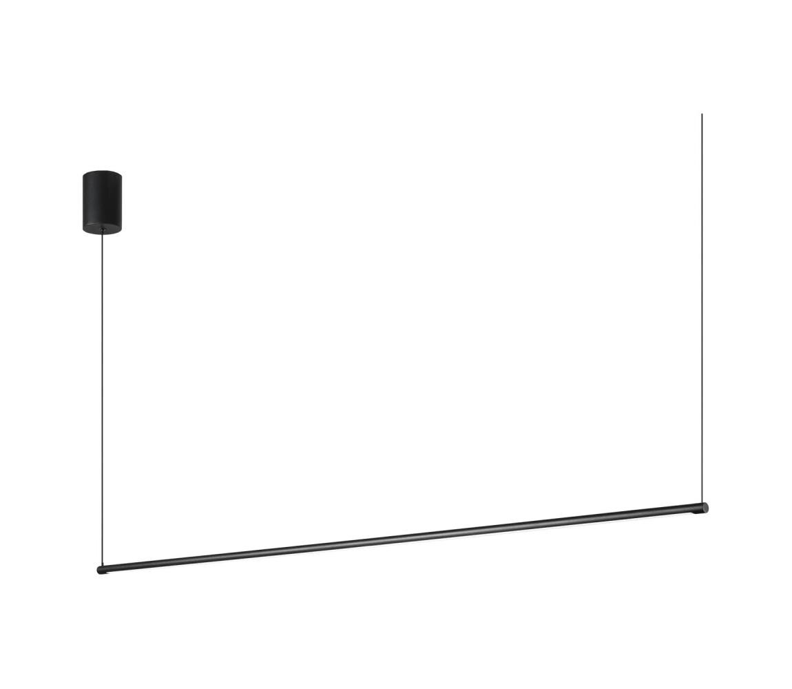 Ideal Lux - LED Lustr na lanku ESSENCE LED/19W/230V 3000K CRI 90 černá 285092
