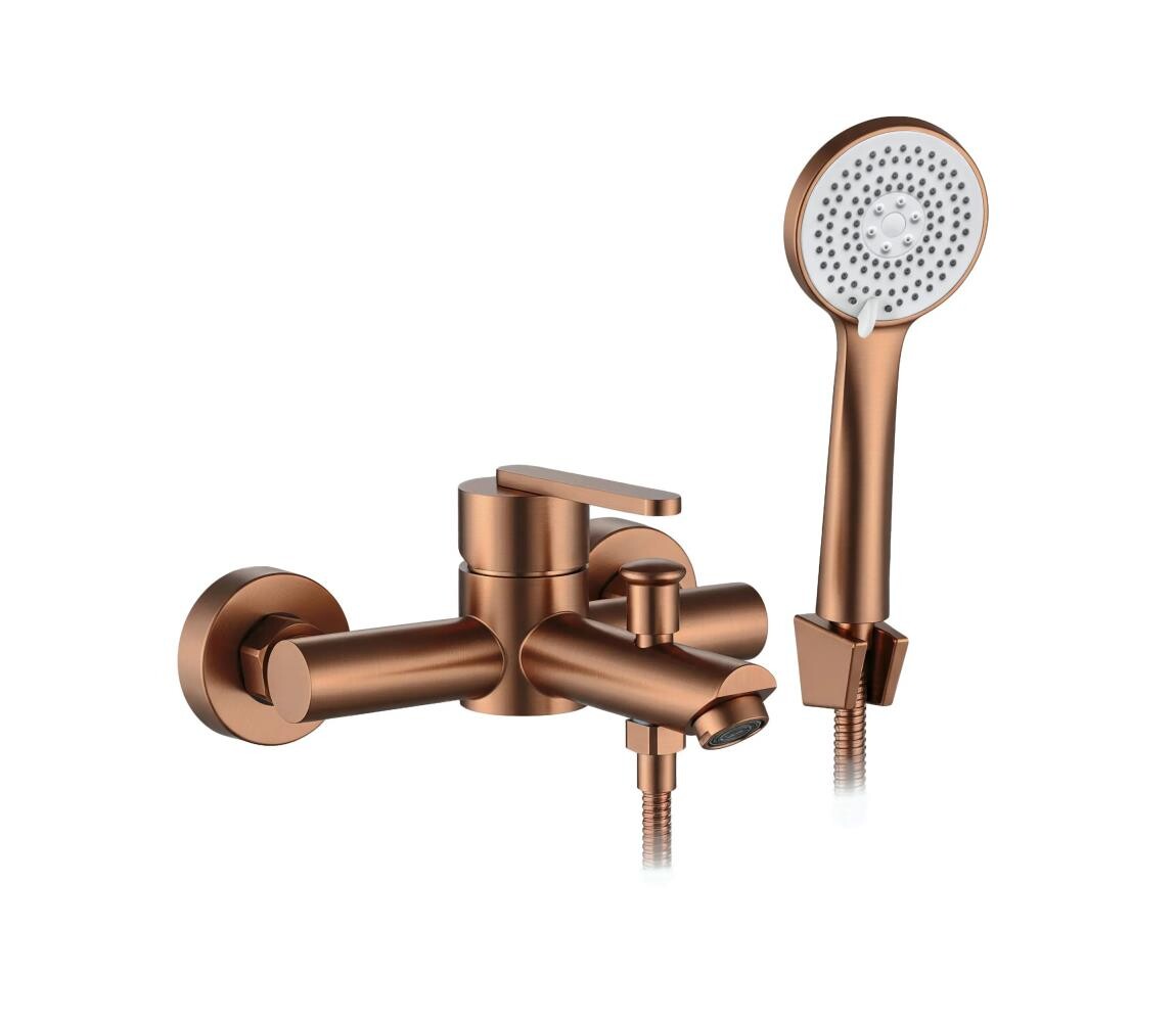 REA-B0973 - Vanová sada s baterií ONTARIO kartáčovaná měď REA-B0973