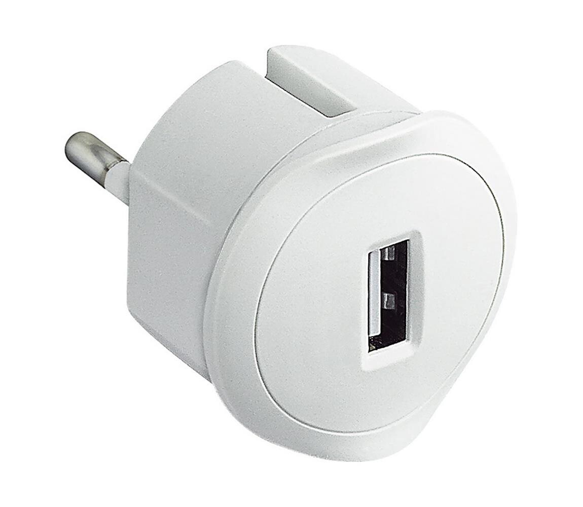 Legrand 50680 - Adaptér USB do zásuvky 230V/1,5A bílý 50680