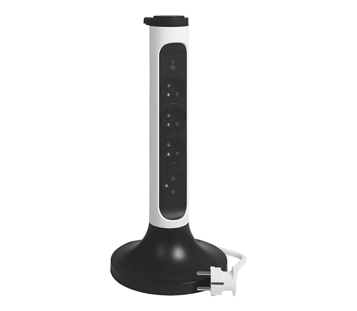 Legrand 049410 - Zásuvkový sloupek 230V/16A, 4x2P+T 2m 049410