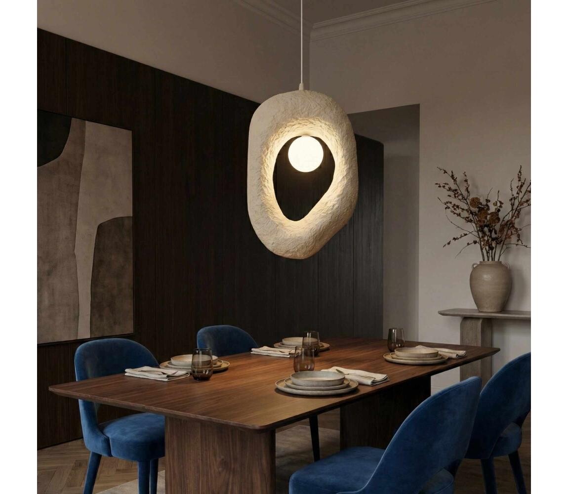 Brilagi - Lustr na lanku ZOGA 1xE27/40W/230V krémová 118OPV1117