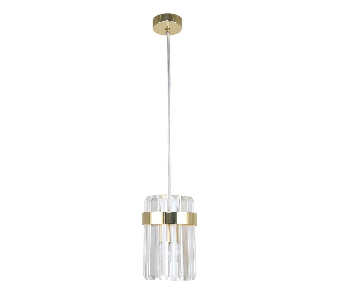 Light Prestige Lustr na lanku VETRO 1xE14/10W/230V zlatá LP-2910/1P GD