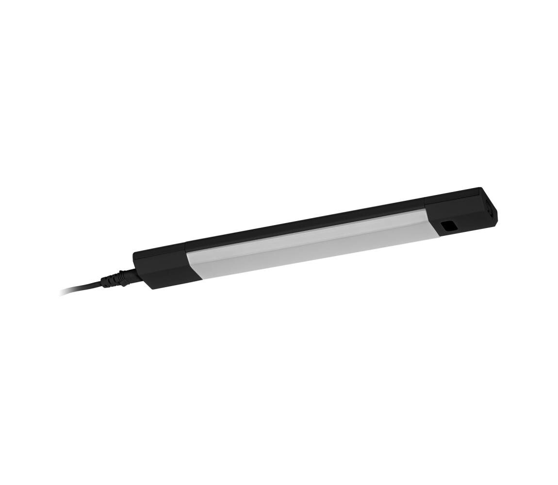 Osram - LED Stm podlinkové svítidlo se senz LINEAR EDGE LED/4W/230V 30 cm černá 4099854462931