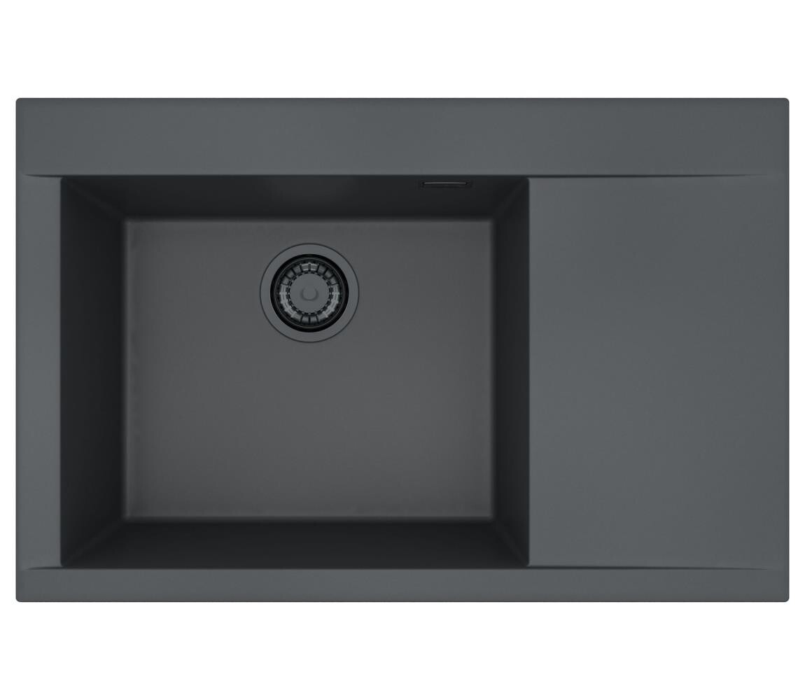 ALVEUS 1149305 - Kuchyňský dřez PURE 79x51,5 cm granit/černá 1149305