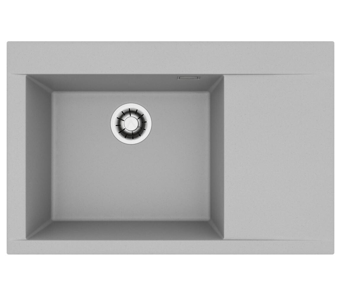 ALVEUS 1149300 - Kuchyňský dřez PURE 79x51,5 cm granit/šedá 1149300