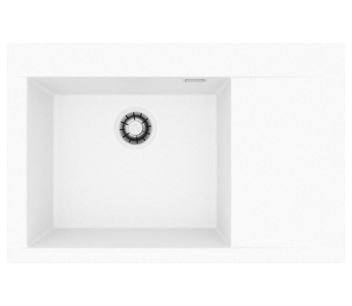 ALVEUS 1149299 - Kuchyňský dřez PURE 79x51,5 cm granit/bílá 1149299