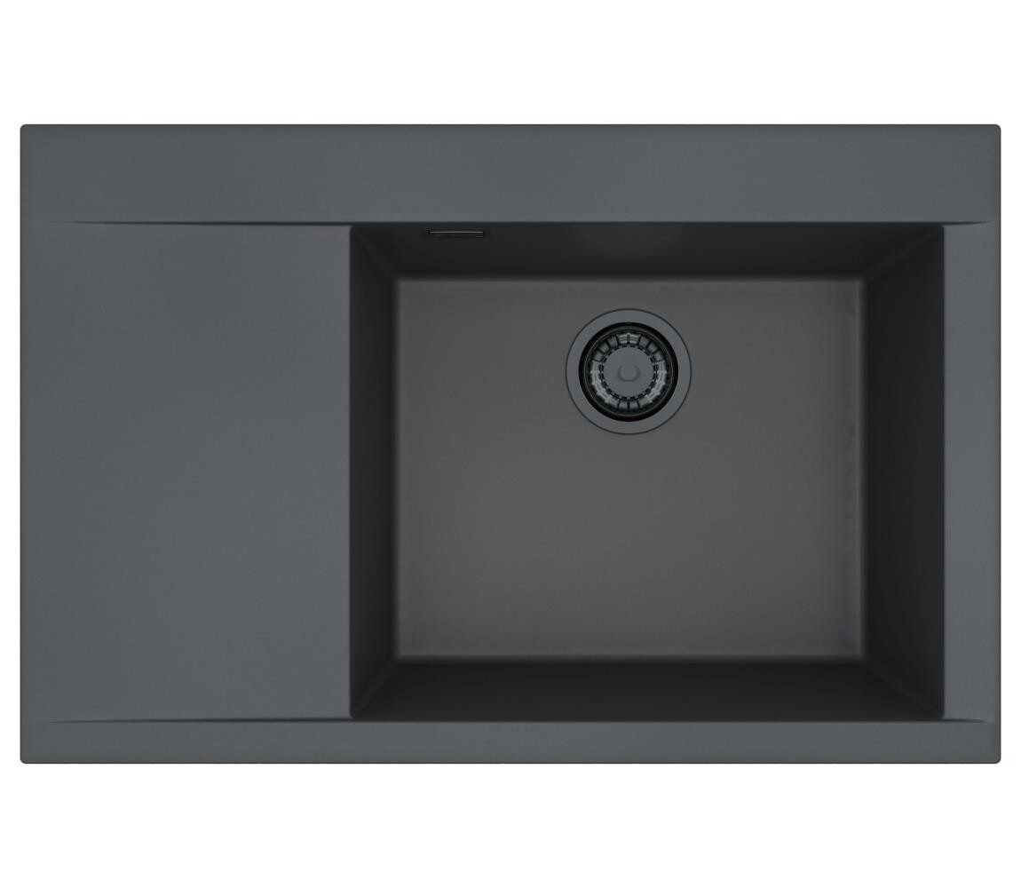 ALVEUS 1149504 - Kuchyňský dřez PURE 79x51,5 cm granit/černá 1149504