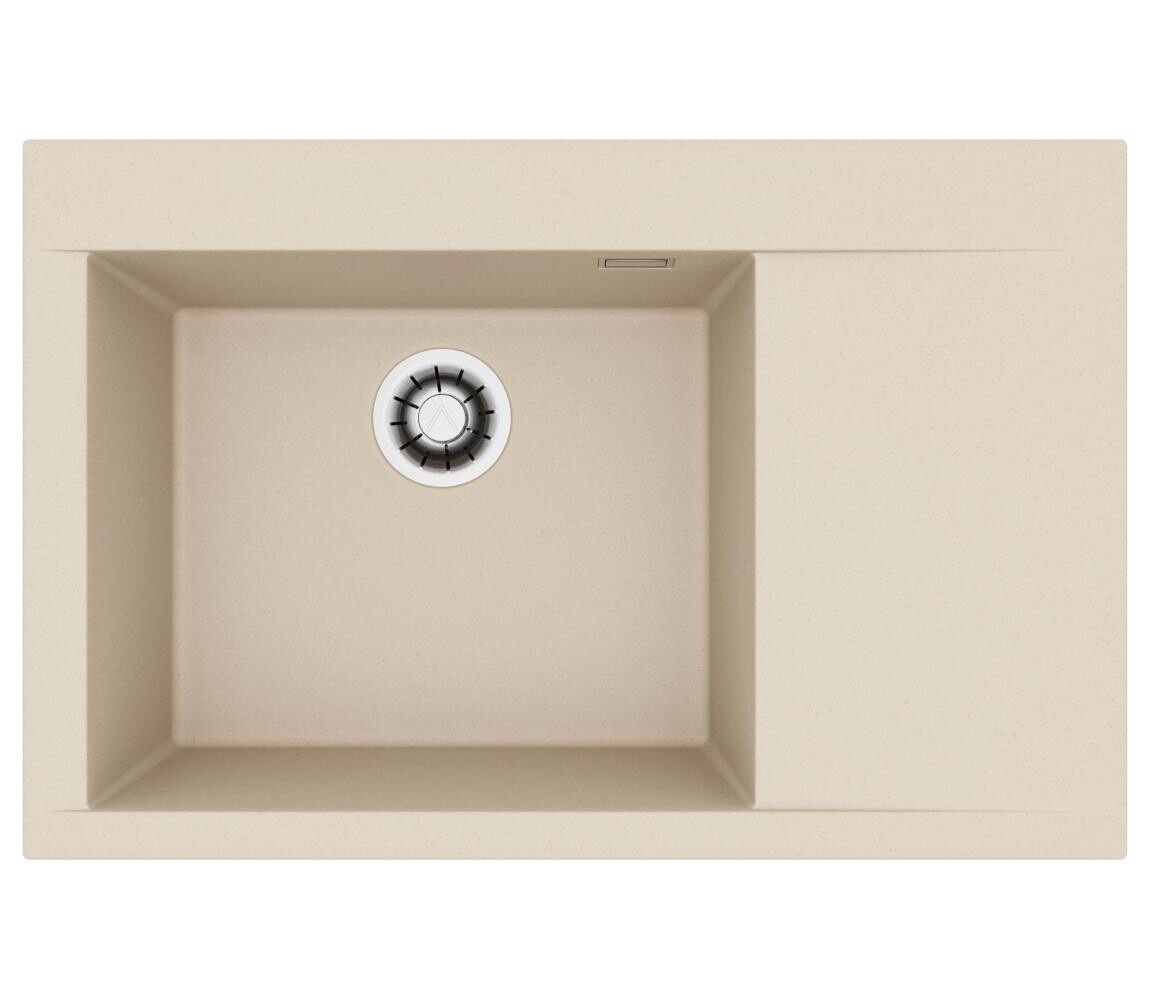 ALVEUS 1149301 - Kuchyňský dřez PURE 79x51,5 cm granit/béžová 1149301