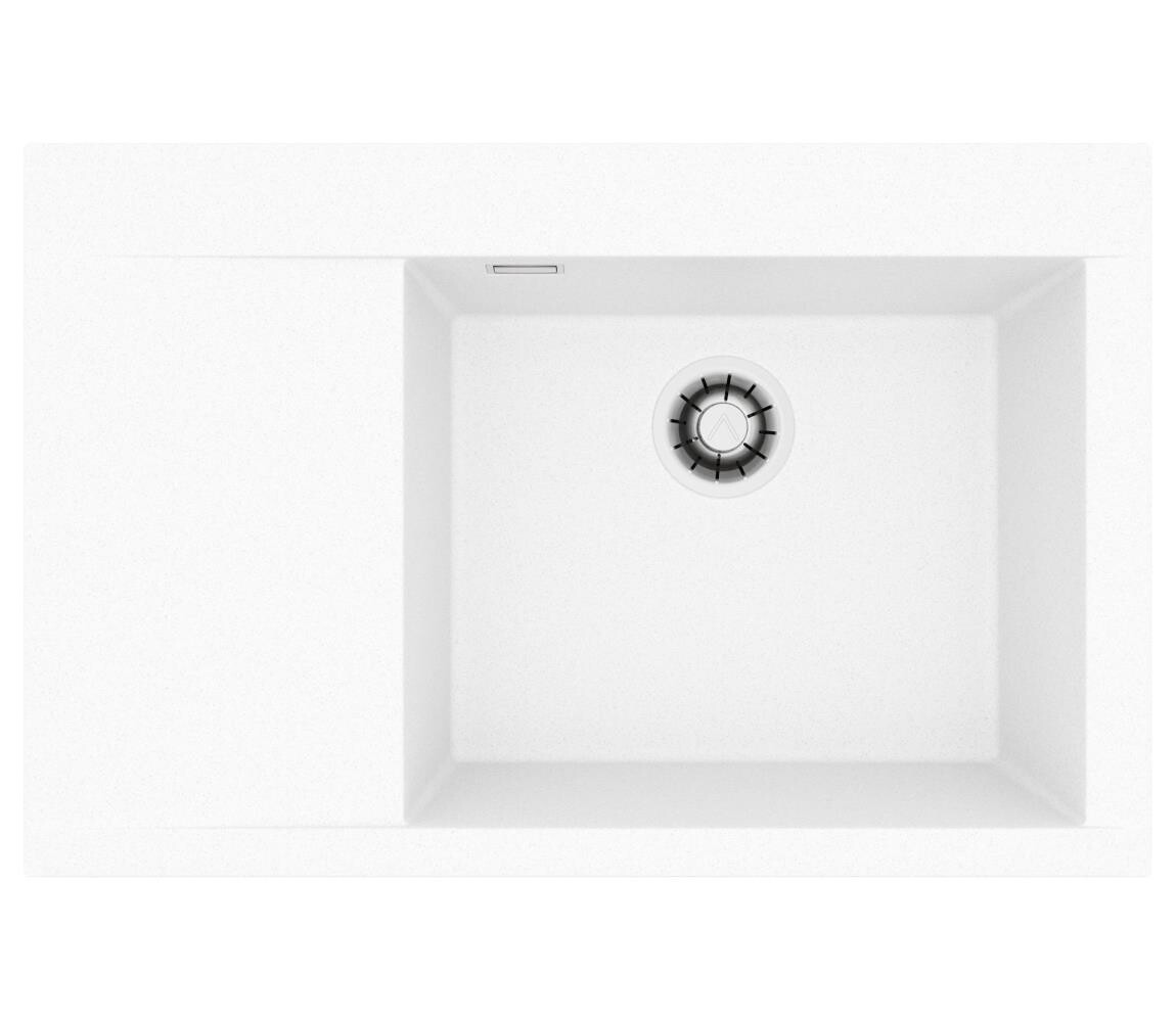 ALVEUS 1149498 - Kuchyňský dřez PURE 79x51,5 cm granit/bílá 1149498