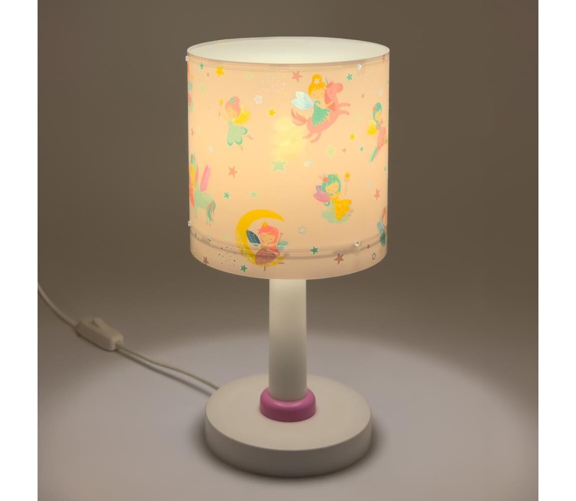 Dalber 42491 - Dětská lampička FAIRY DREAMS 1xE14/8W/230V 42491
